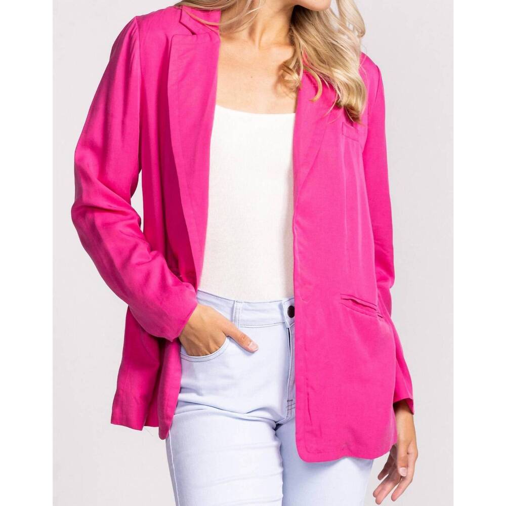 NEW PINK MARTINI veronica blazer in fuchsia